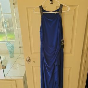 Ralph Lauren Blue Formal Gown Size 16